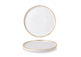 Stonecast Barley White Chefs Walled Plate
